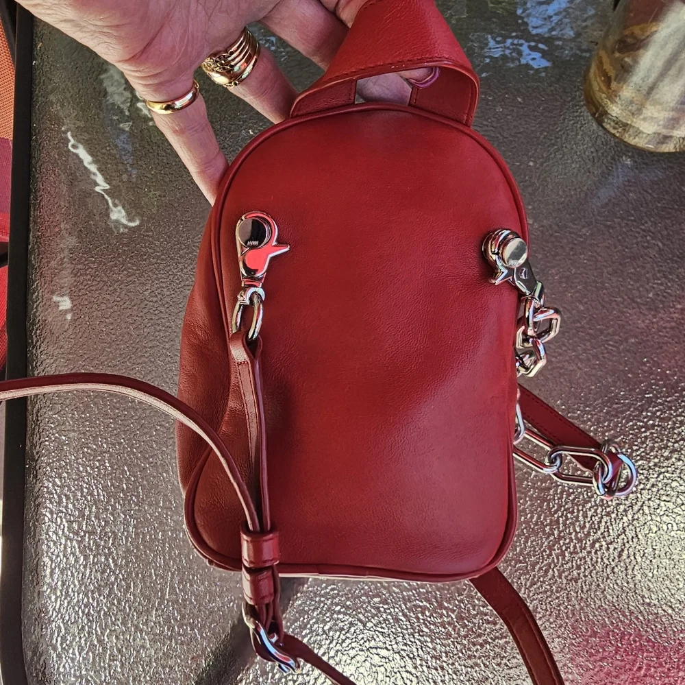 ALEXANDER WANG • RED ATTICA MINI BACKPACK 🎒 - Picture 8 of 14